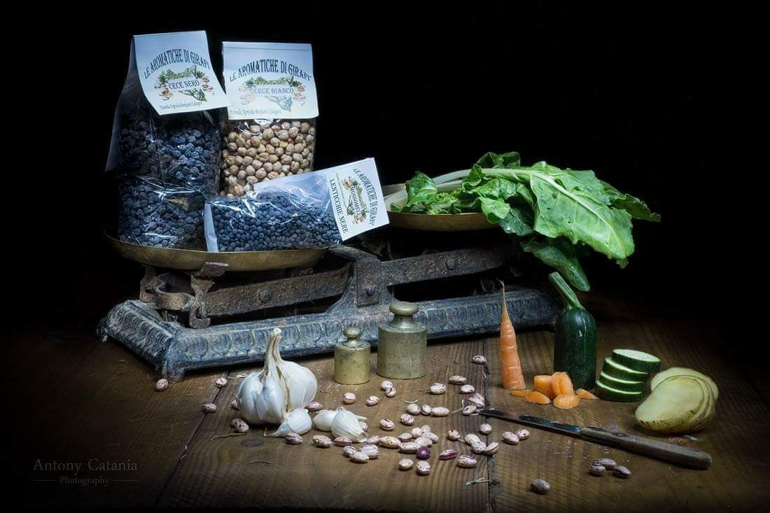 Cece nero e prodotti de Le Aromatiche di Girafi